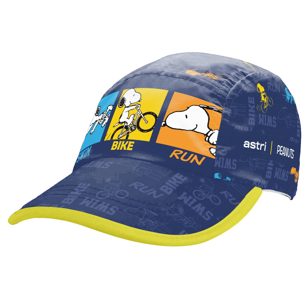 GORRA SNOOPY TRIATLON AZUL