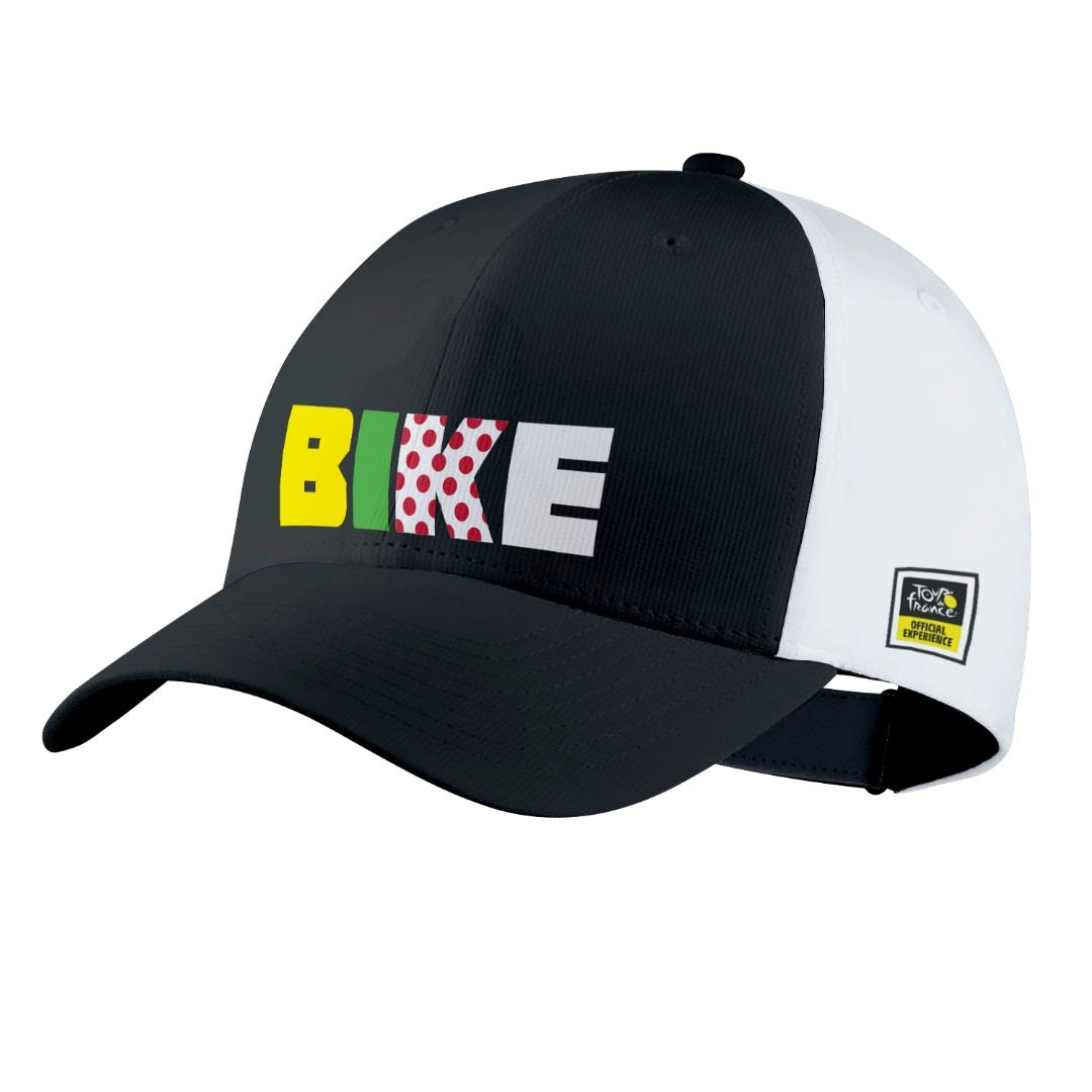 GORRA MESCH BIKE BORDADA NEGRO-BLANCO L'ETAPE