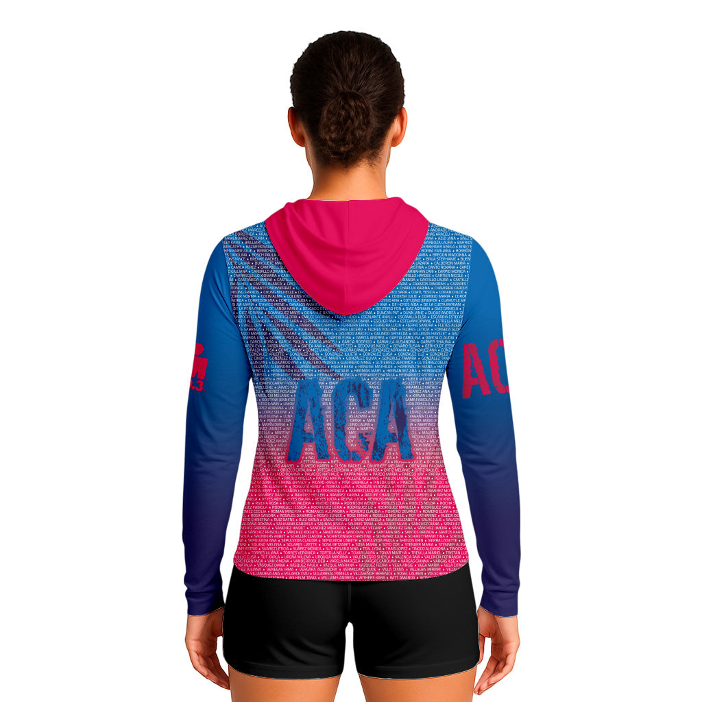 IM 7.3 ACAPULCO 2025 NAME TECH LIGHT SWEAT-SHIRT WITH HOODIE WOMEN