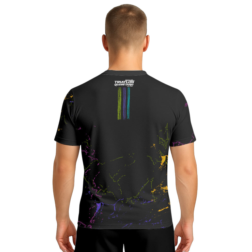 PLAYERA NEGRA SAN GIL CABALLERO