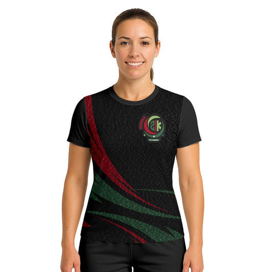 PLAYERA NEGRA CON NOMBRES 21K COAHUILA DAMA