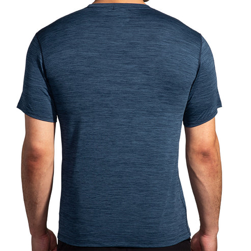 Luxe Short Sleeve  Tee Htr Blue Slate