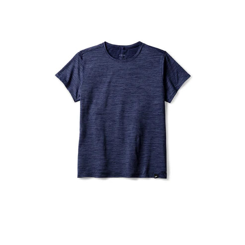 BROOKS LUXE SHORT SLEEVE TEE HTR MIDNIGHT