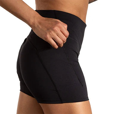 Spark 5 inch Short Tight Black
