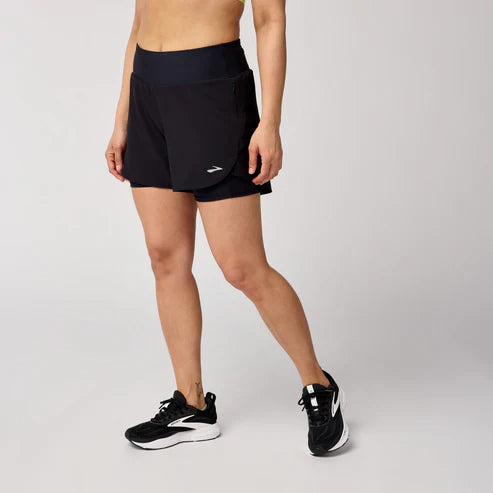 Chaser 5 inch 2-in-1 Short 2.0 Black
