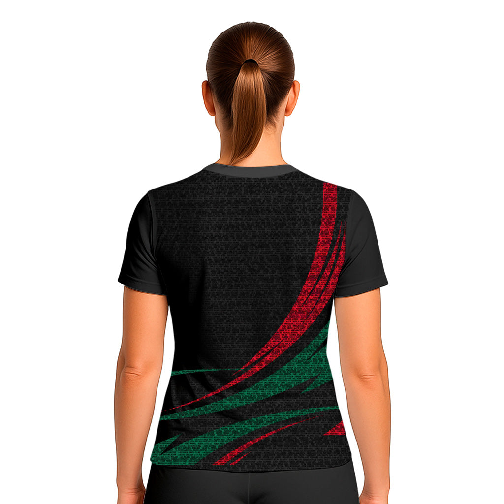 PLAYERA NEGRA CON NOMBRES 21K COAHUILA DAMA