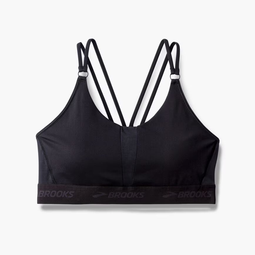 BROOKS SPORTS BRA BLACK