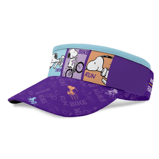 VISERA SNOOPY TRIATLON MORADA
