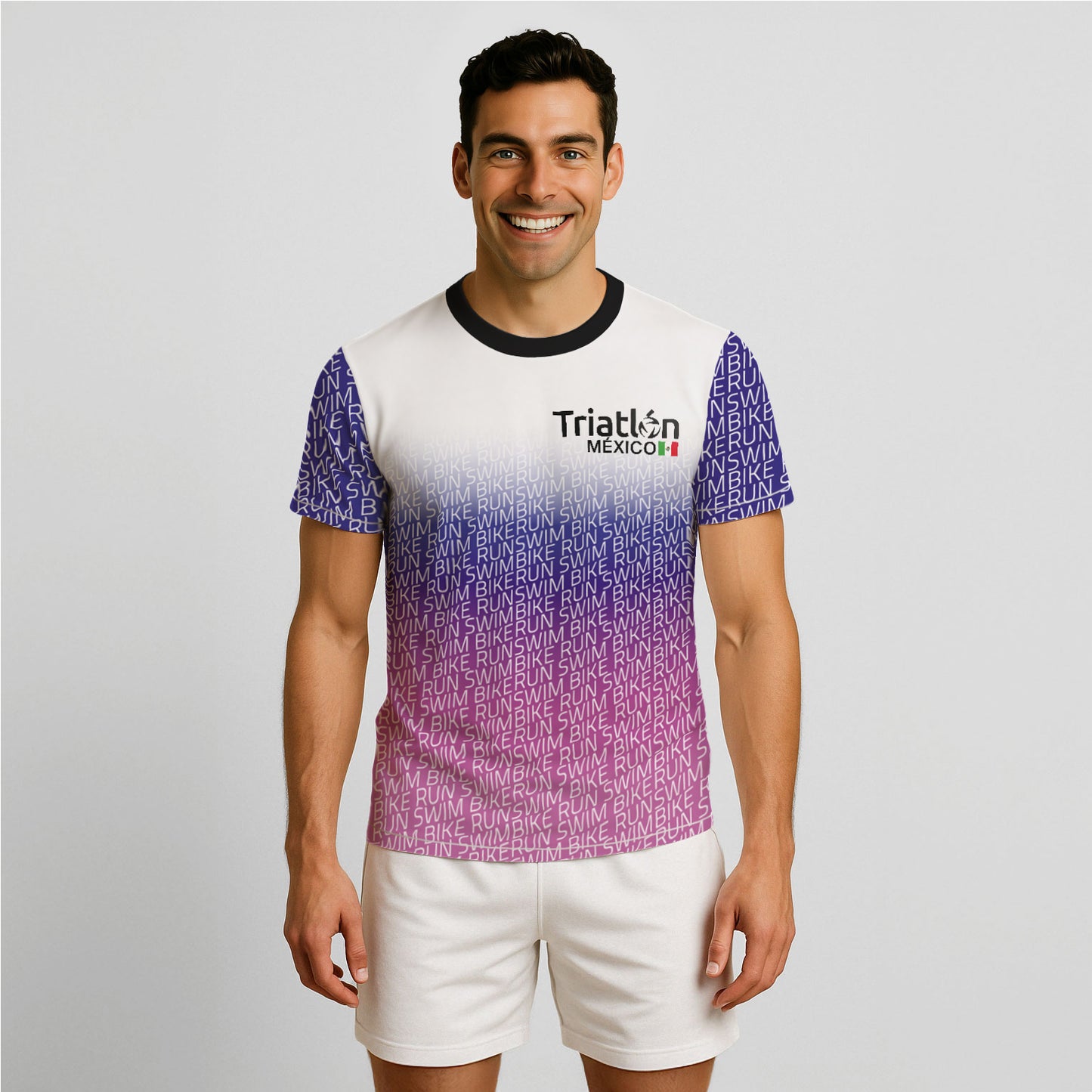 Playera Tech mc FMTRI Caballero