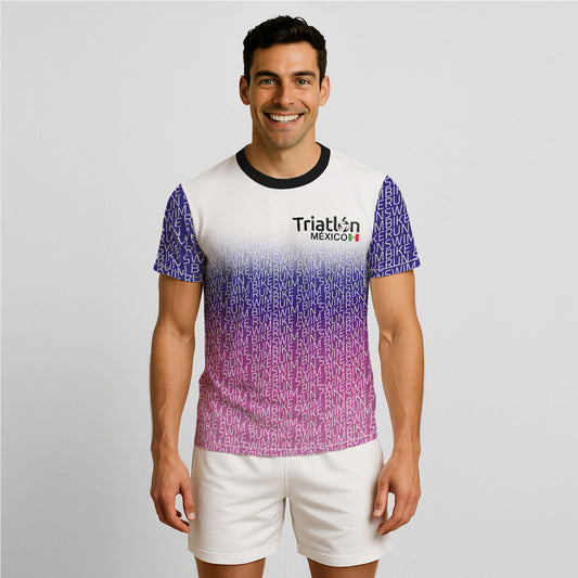Playera Tech mc FMTRI Caballero
