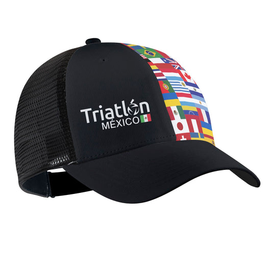 GORRA KIDS TRIATLON BANDERAS