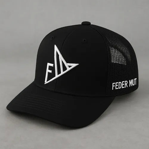 GORRA TRUCKER SNAPBACK BLANCA/NEGRO