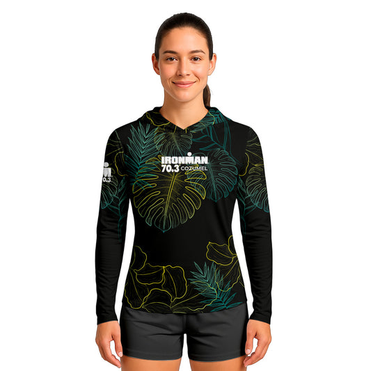 BLACK LIGHT HOODIE IM 70.3 COZUMEL 2026 WOMAN