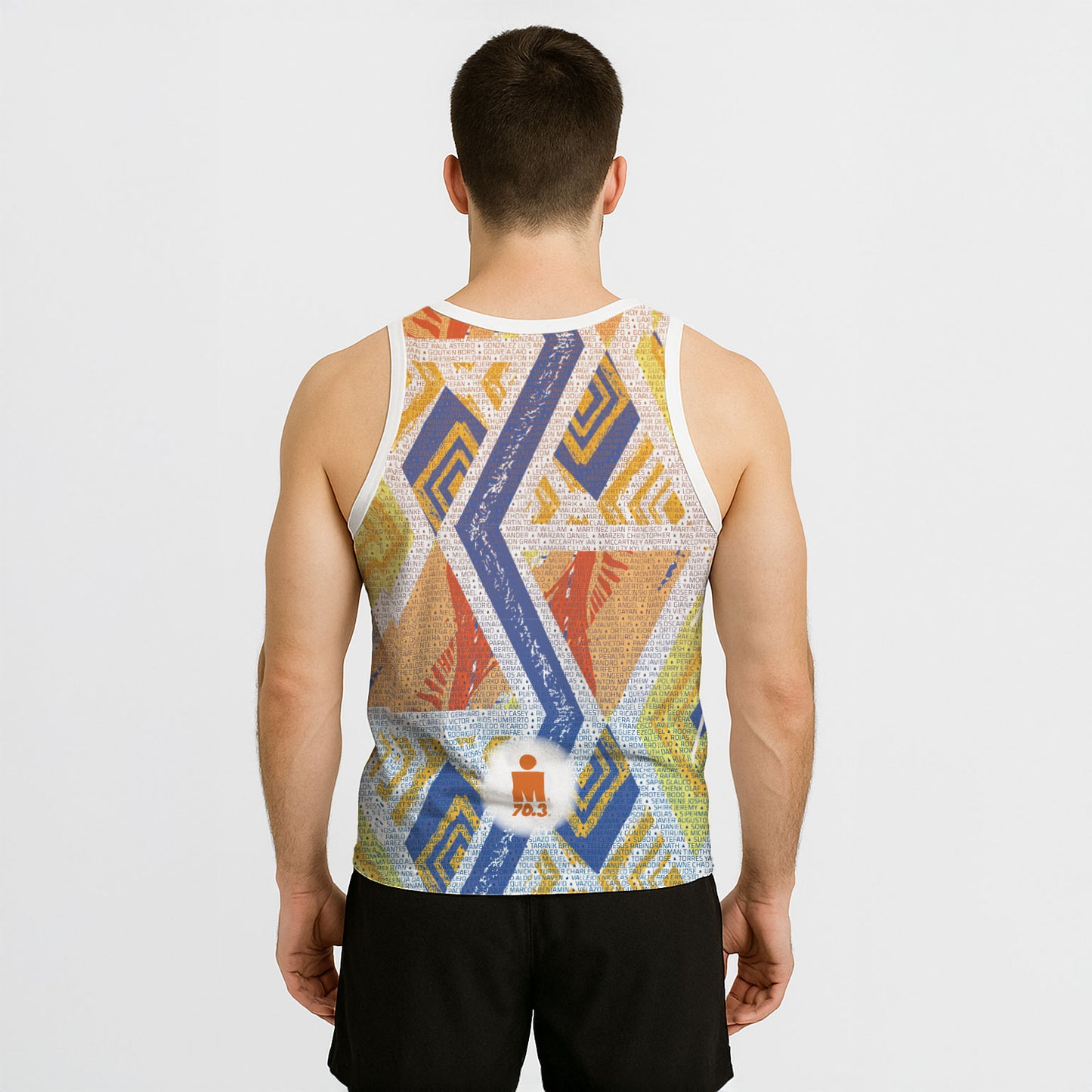 Name Tank Tee Men IM 70.3 Nayarit 2025