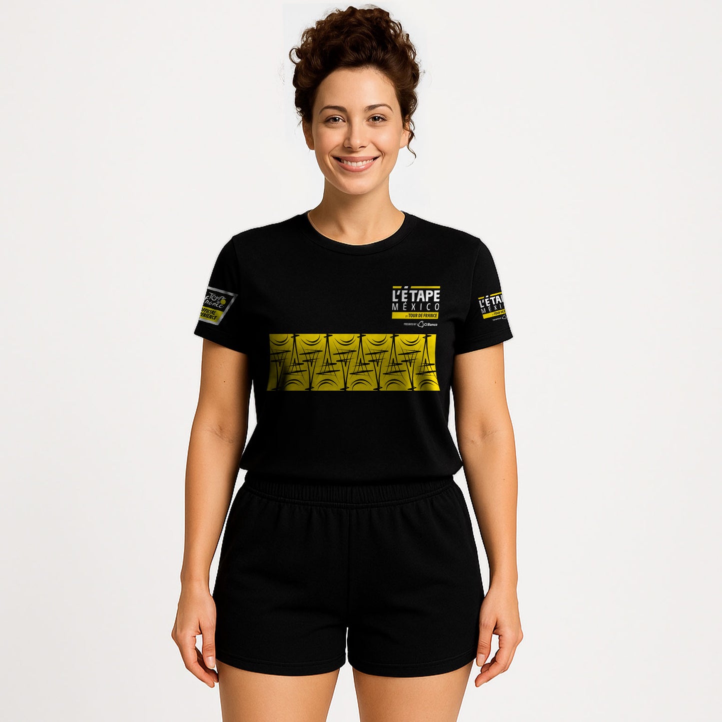 La Etape Eiffel Playera Dama