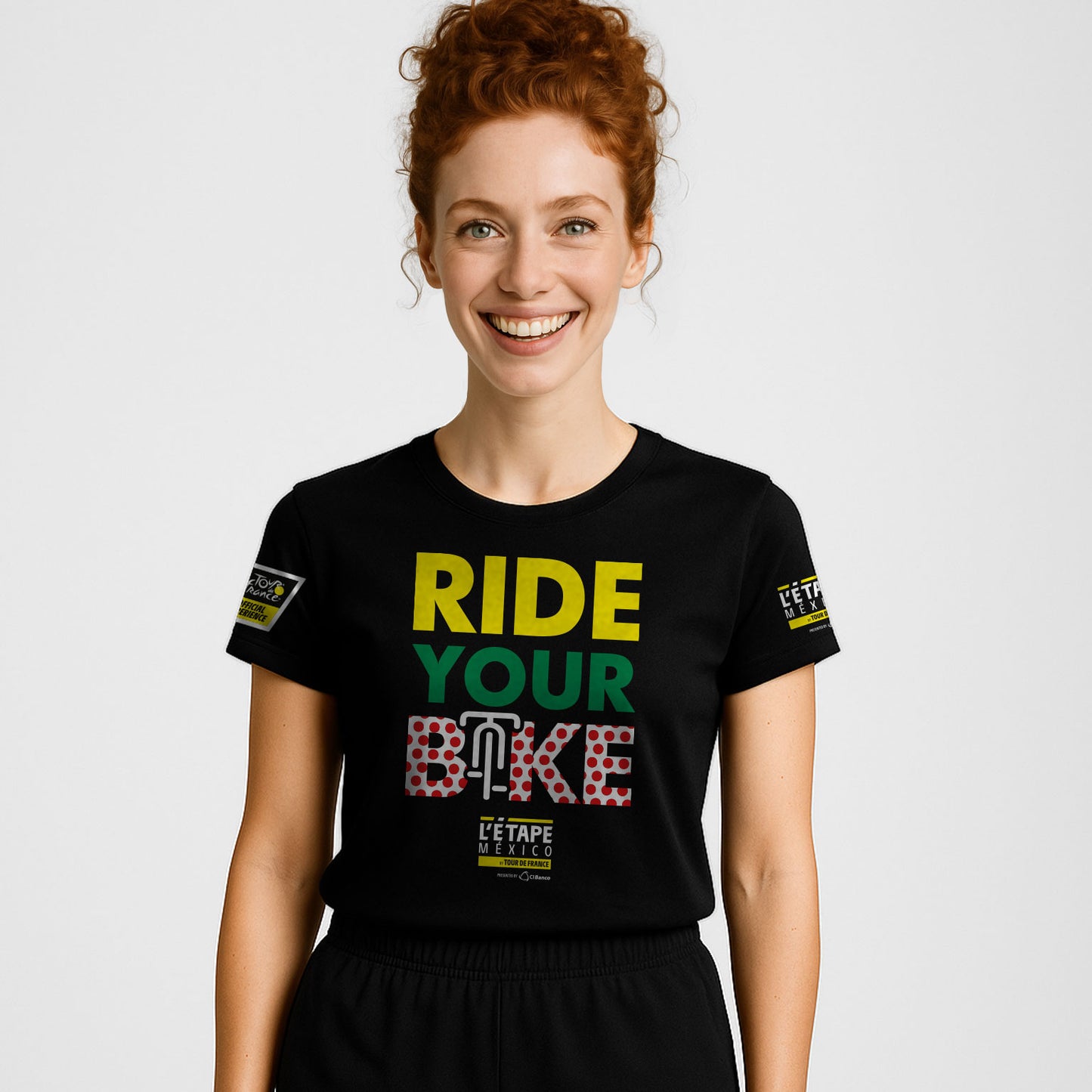 La Etape Ride Bike Playera Dama