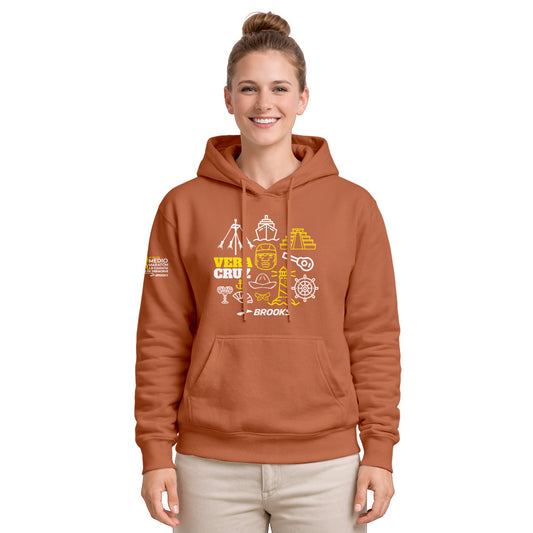 SUDADERA CAFE 21K VERACRUZ DAMA