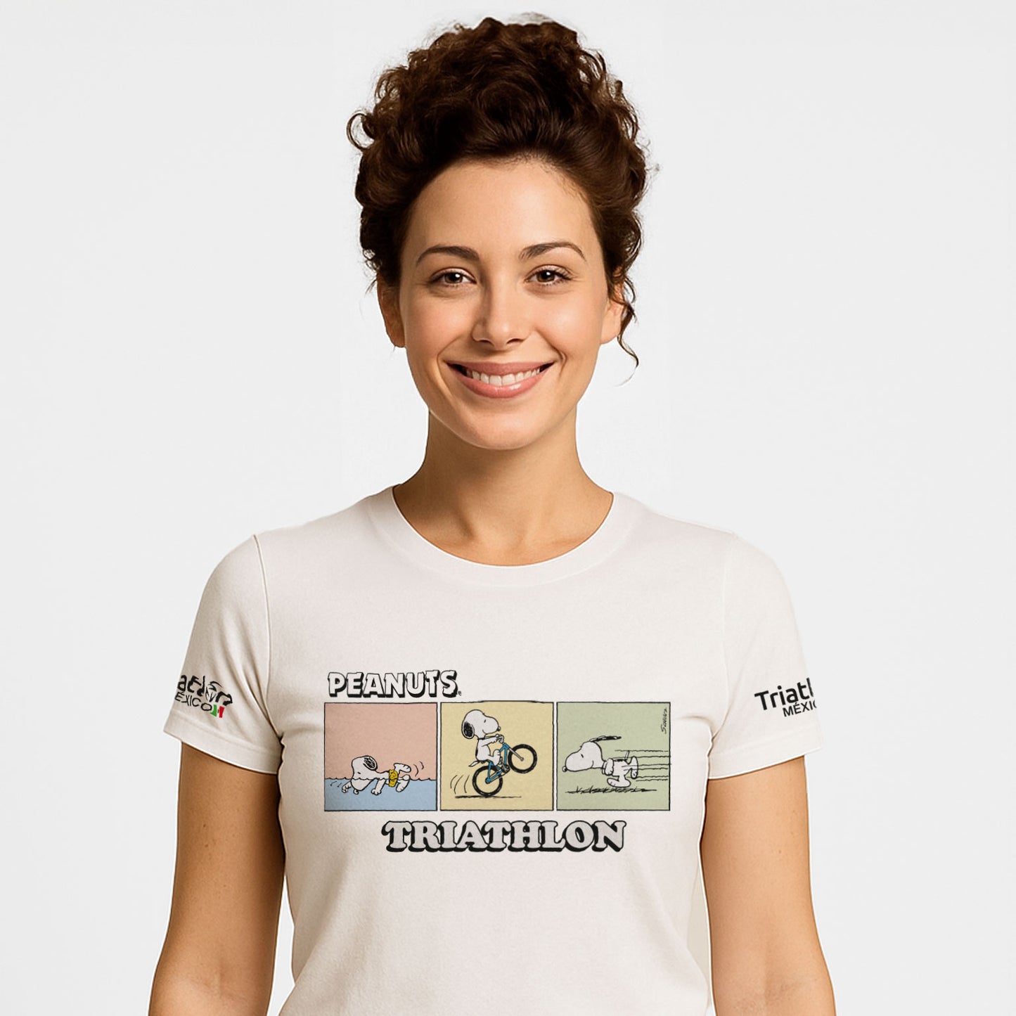 PLAYERA SNOOPY COTTON TRIATLON DAMA