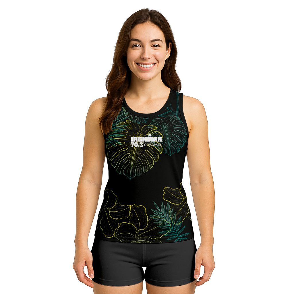BLACK TANK TOP IM 70.3 COZUMEL 2026 WOMAN