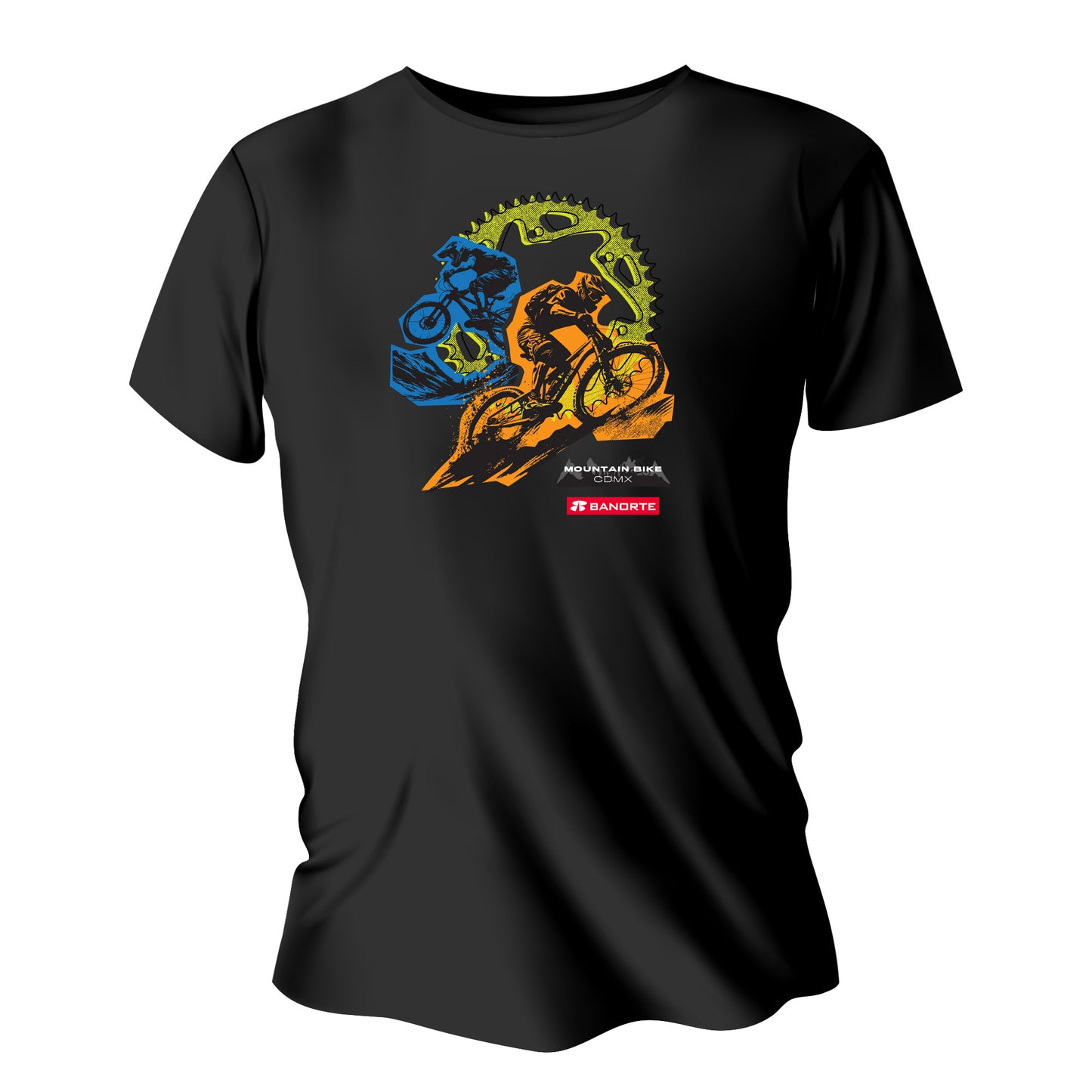 PLAYERA ALGODON NEGRA CABALLERO