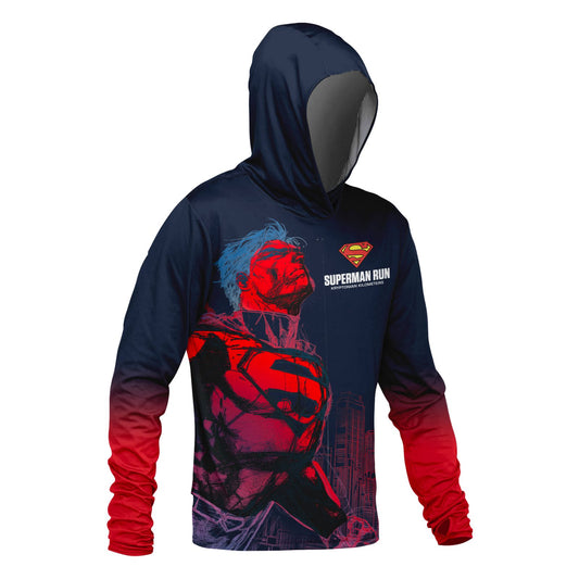 Sudadera con Gorro Tech Superman