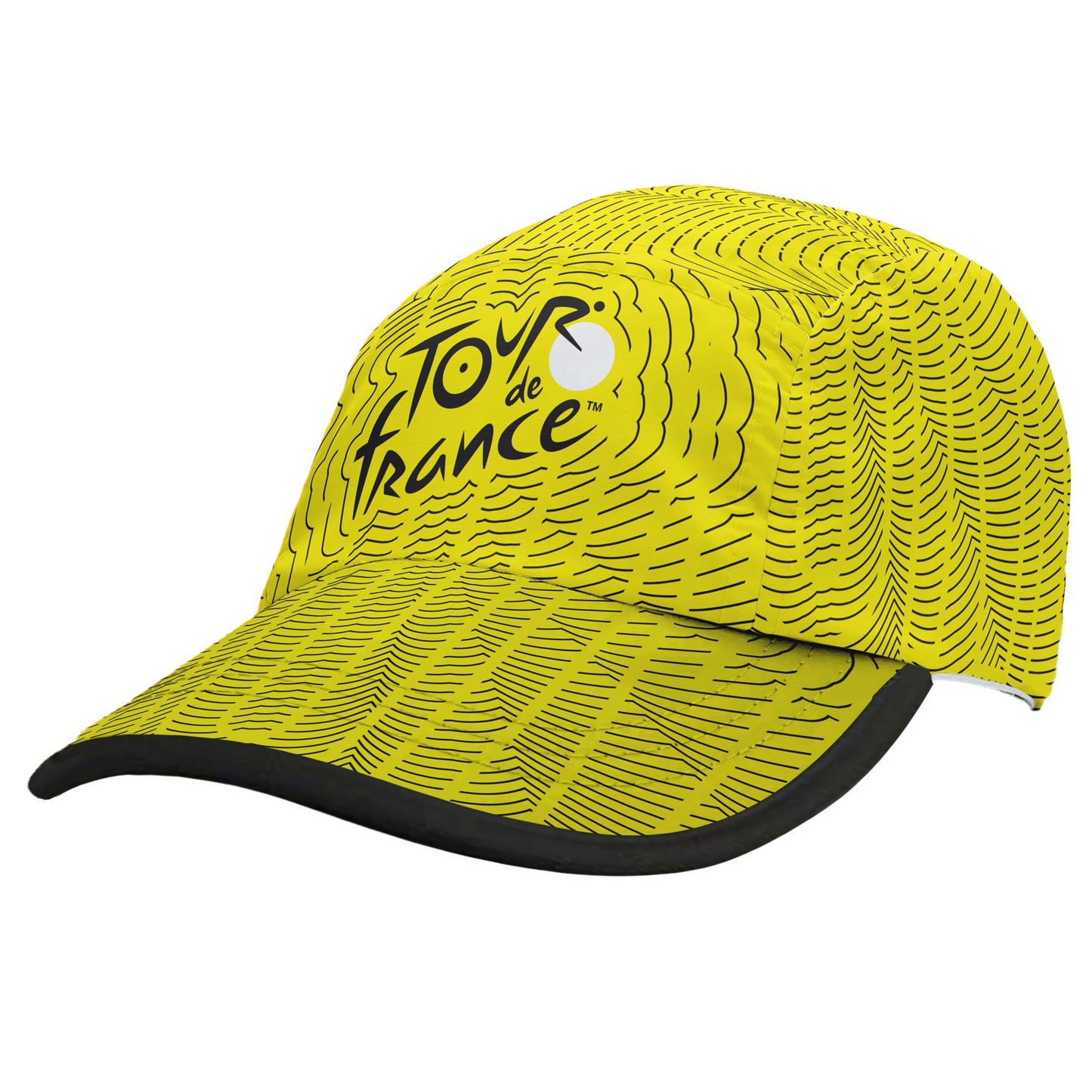 GORRA TOUR DE FRANCE AMARILLA BORDE NEGRO
