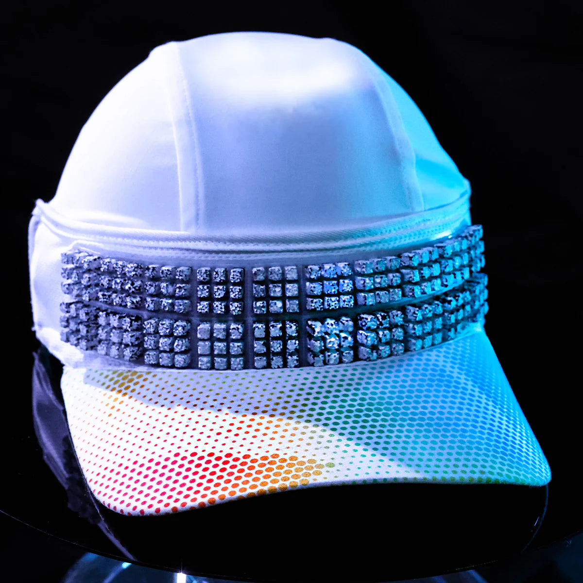 GORRA BLANCA OMIUS (CON PIERDAS)