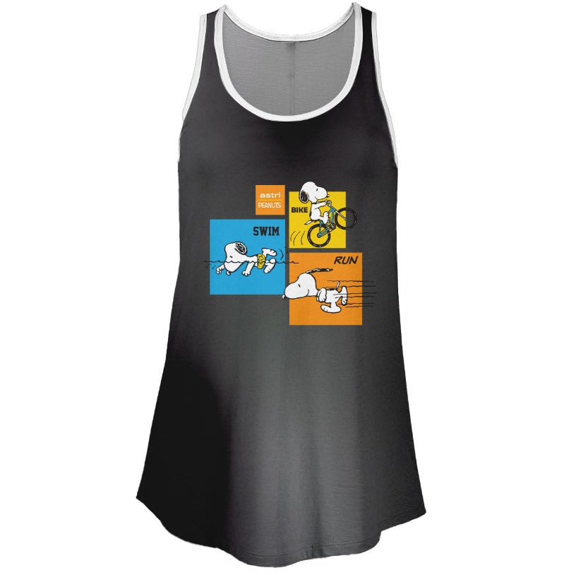 TANK SNOOPY DRIFIT TRIATLON NEGRA DAMA