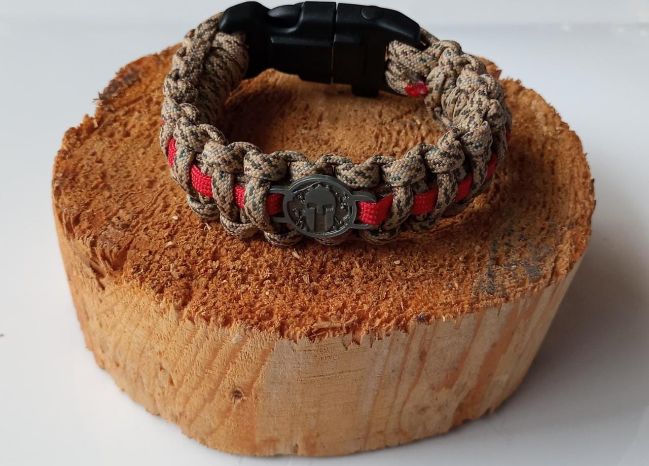ORANGE PARACORD BRACELET