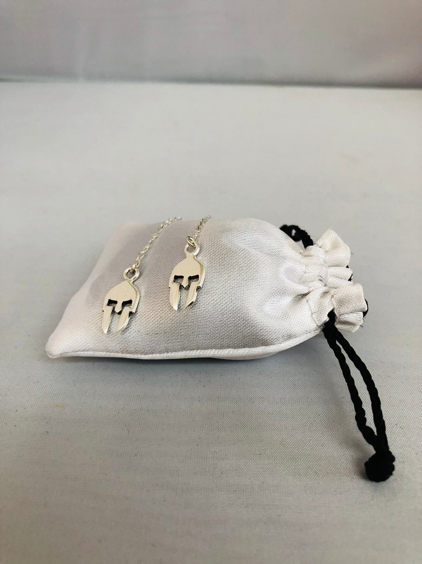 Silver Plated Pendant Earrings