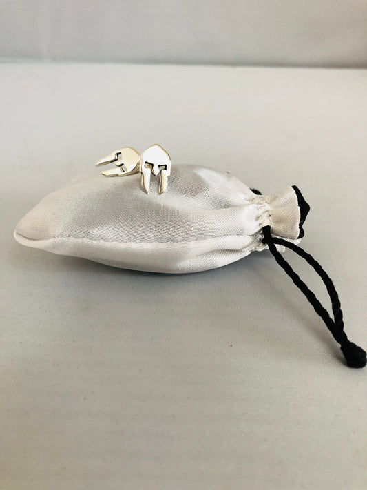Aretes Arillo Baño de Plata