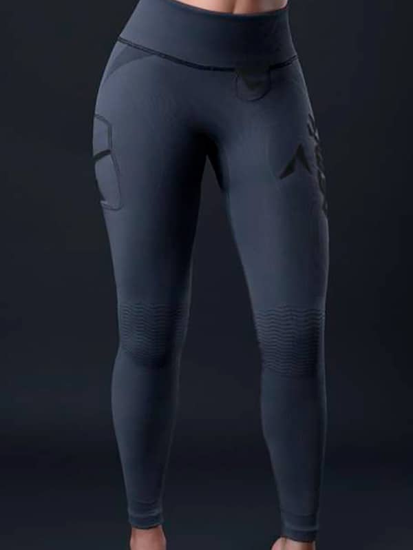 NEMIK CITY RACER T2 LONG TIGHTS GRAY BLACK